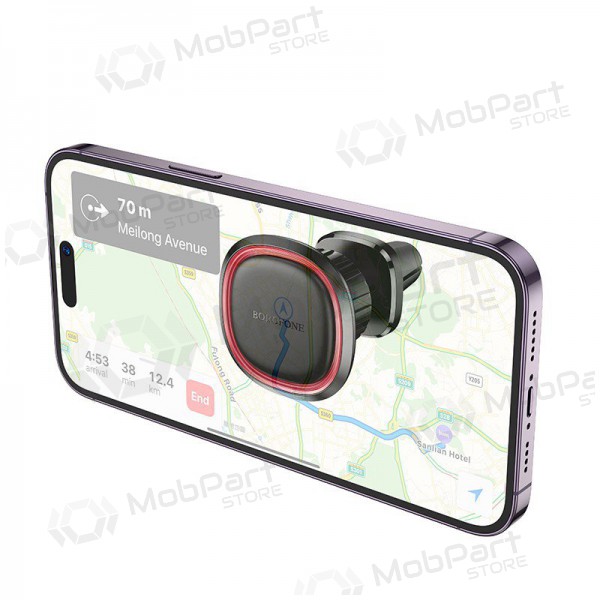 Tālruņa turētājs automobiļiem Borofone BH124 (air vent) melns