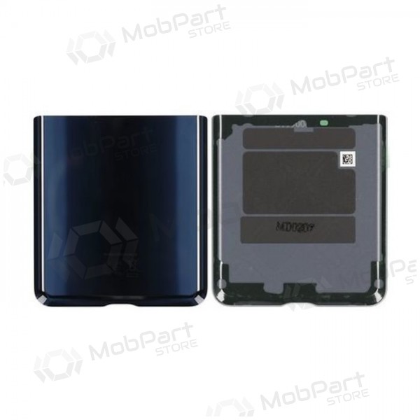 Samsung Galaxy Z Flip F700 aizmugurējais baterijas vāciņš (Mirror Black) (down) (lietots grade B, oriģināls) Samsung Galaxy Z Flip F700 aizmugurējais baterijas vāciņš (Mirror Black) (down) (lietots grade B, oriģināls)