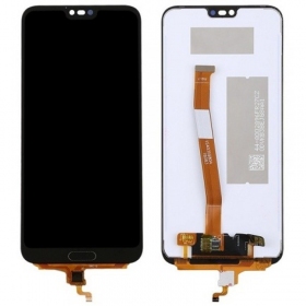 Huawei Honor 10 ekrāns (with fingerprint) (melns)