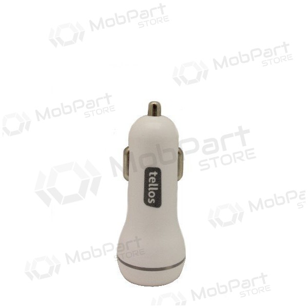 Auto lādētājs Tellos C109 USB 1A (balts)