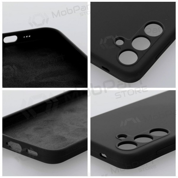 Xiaomi Redmi A7 4G, Redmi A5, Poco C71 (171,7x77,8x8,26) maciņš - Liquid Silicone 2.0mm (melns)