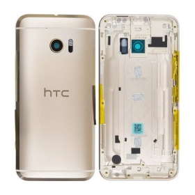 HTC 10 aizmugurējais baterijas vāciņš (zelta) (lietots grade A, oriģināls)