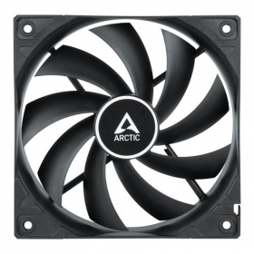 ARCTIC F12 PWM PST korpusa ventilators, 4-pin, 120mm, melns