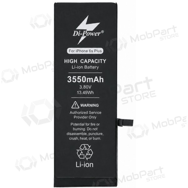 Apple iPhone 6s Plus baterija, akumulators Di-Power 3550 mAh (palielināta ietilpība)