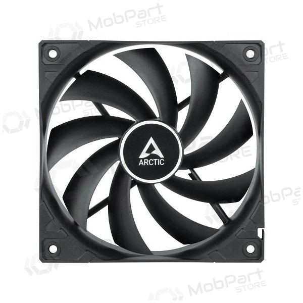 ARCTIC F12 PWM PST korpusa ventilators, 4-pin, 120mm, melns