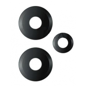 Xiaomi Redmi Note 12 Pro+ 5G kameras stikliņš Black (only lens 3pcs) ORG