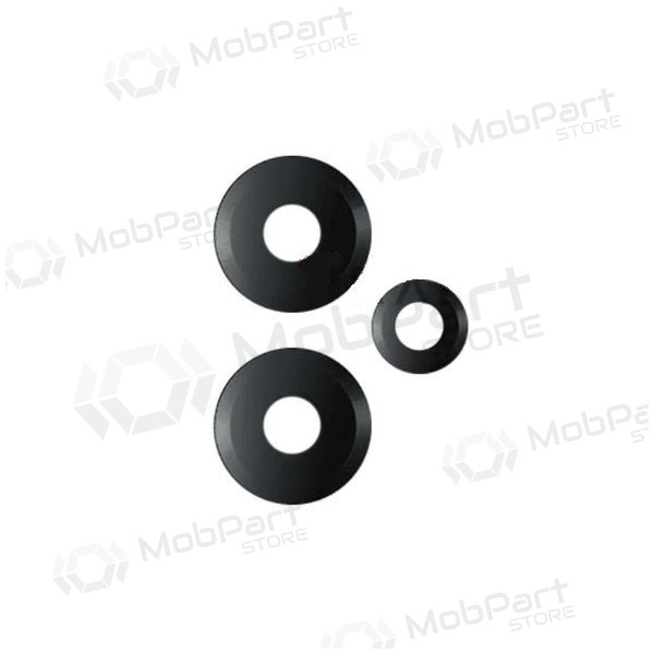 Xiaomi Redmi Note 12 Pro+ 5G kameras stikliņš Black (only lens 3pcs) ORG