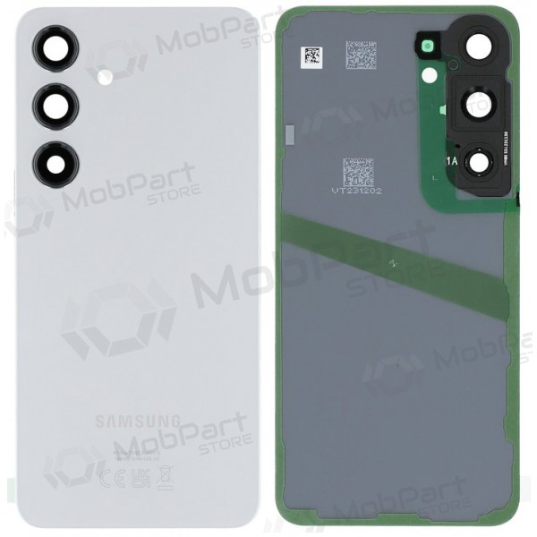Samsung Galaxy S24 aizmugurējais vāciņš (pelēks) (oriģināls)