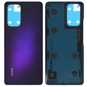 Xiaomi Redmi Note 10 Pro aizmugurējais baterijas vāciņš (purpurinis) (oriģināls) (service pack)
