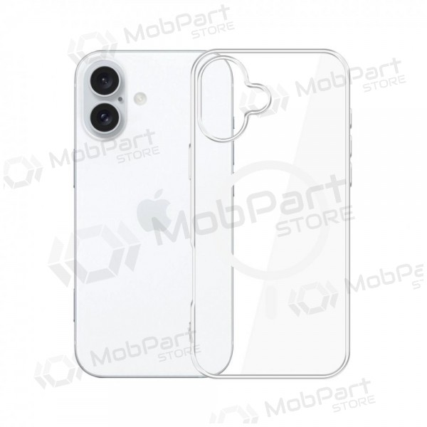 Apple iPhone 16 maciņš - 3MK Clear MagCase