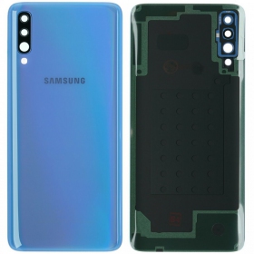 Samsung A705 Galaxy A70 2019 aizmugurējais baterijas vāciņš (zils) (lietots grade B, oriģināls)