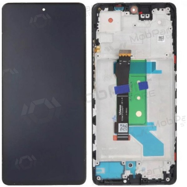 Xiaomi Redmi Note 12 Pro+ ekrāns (melns) (ar rāmīti) (OLED) Xiaomi Redmi Note 12 Pro+ ekrāns (melns) (ar rāmīti) (OLED)