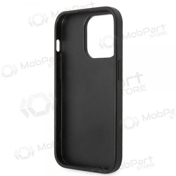Apple iPhone 14 Pro maciņš - Guess PU 4G Metal Logo (pelēks)