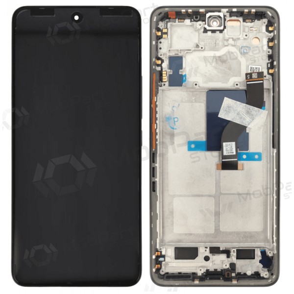 Xiaomi 12 Lite 5G ekrāns (melns) (ar rāmi) (oriģināls)