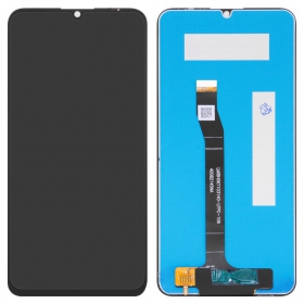 Ekranas Huawei Nova Y70/Y70 Plus/Y71 su lietimui jautriu stikliuku Black ORG