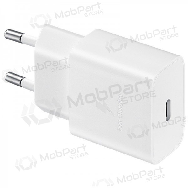 Lādētājs oriģināls Samsung EP-T1510XWEGEU 15W + kabelis Type-C 1m iepakojumā balts