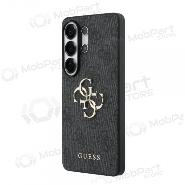Samsung Galaxy S26 Ultra maciņš - Guess PU 4G Metal Logo (pelēks)