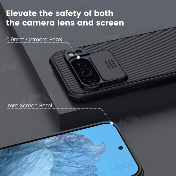 Google Pixel 7A vāciņš „Nillkin CamShield Pro“ (melns) Google Pixel 7A vāciņš „Nillkin CamShield Pro“ (melns)