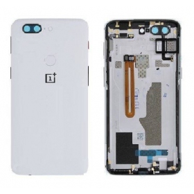 OnePlus 5T aizmugurējais baterijas vāciņš (balts) (lietots grade B, oriģināls)