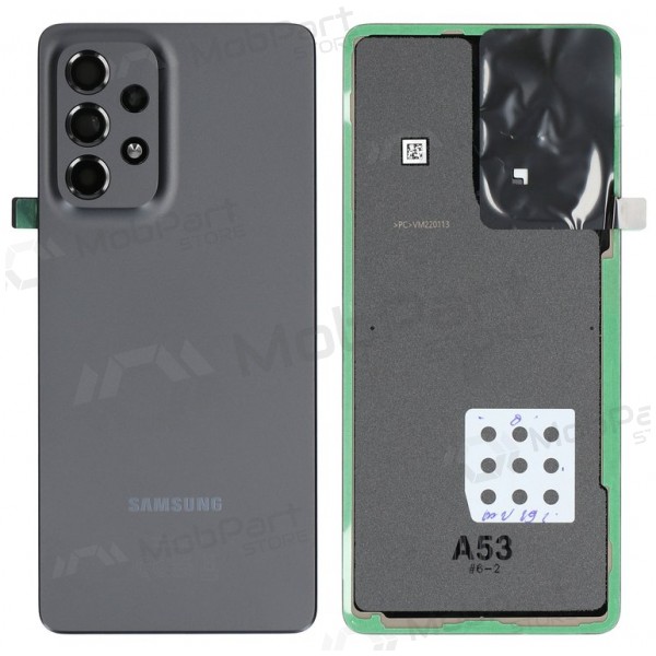 Samsung Galaxy A53 5G aizmugurējais vāciņš (melns) (oriģināls)