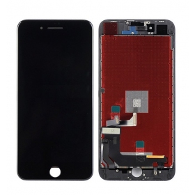 Apple iPhone 8 Plus ekrāns (melns) (refurbished, oriģināls)