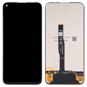 Huawei P40 Lite / Nova 6 SE / P20 Lite 2019 / Nova 5i ekrāns (melns) - Premium