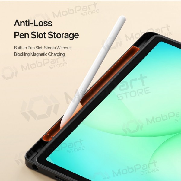 Samsung Galaxy Tab A9+, Tab A11+ maciņš - Dux Ducis Vers (melns)