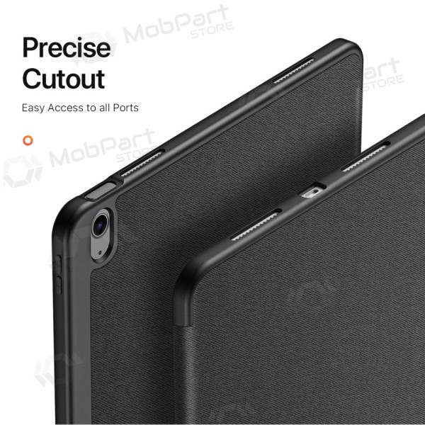 Apple iPad Air 13 (2024, 2025, 2026) maciņš - Dux Ducis Domo (melns)