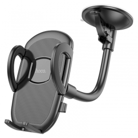 Tālruņa turētājs automobiļiem Hoco H10 (windshield) melns