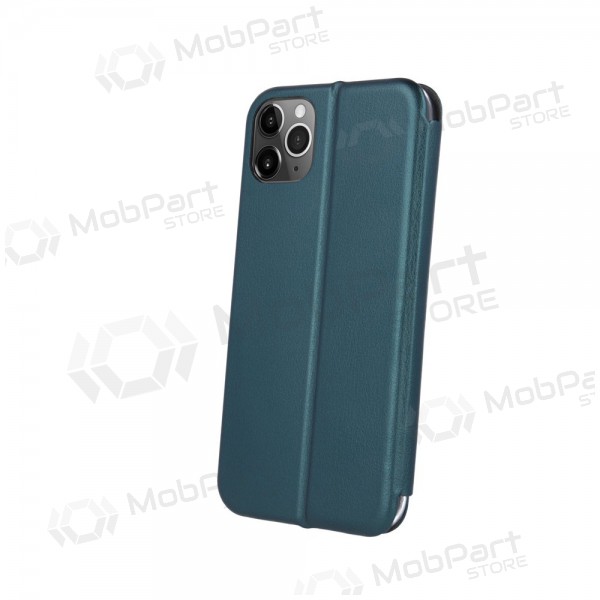 Apple iPhone 13 Pro Max maciņš - Book Elegance (tumši zaļš)