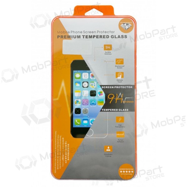 Apple iPhone 16 Pro, 17, 17 Pro, 18 Pro aizsargstikls - Orange