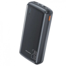 Ārējā baterija Power Bank Awei P19K 5V/2.4A 20000mAh melna