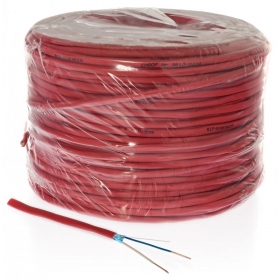 Ekranēts ugunsdrošības kabelis Bitner YnTKSYekw 2x1.0mm (500m, Eca, monolīts)