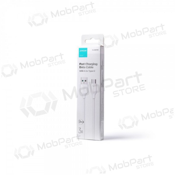 USB kabelis Joyroom S-UC027A9 USB to Type-C 3A 2.0m balts