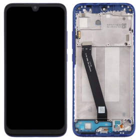 Xiaomi Redmi 7 ekrāns (zils) (ar rāmīti) (service pack) (oriģināls)