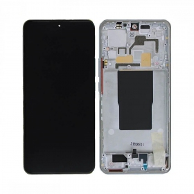 Xiaomi 12T, 12T Pro ekrāns (sudraba) (ar rāmīti) (oriģināls)