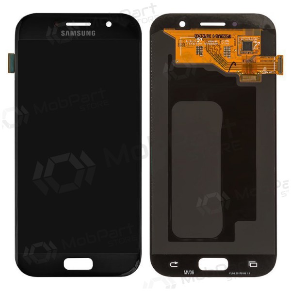 Samsung A520F Galaxy A5 (2017) ekrāns (melns) (OLED)