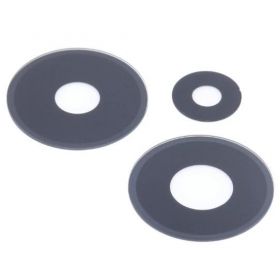 Xiaomi Poco M6 Pro 4G kameras stikliņš Black (only lens 3pcs) ORG
