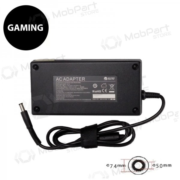 Klēpjdatora lādētājs HP 230W: 19.5V, 11.8A Klēpjdatora lādētājs HP 230W: 19.5V, 11.8A
