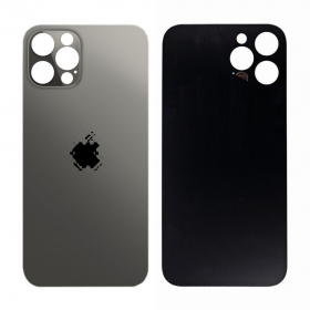 Apple iPhone 12 Pro aizmugurējais vāciņš (melns)