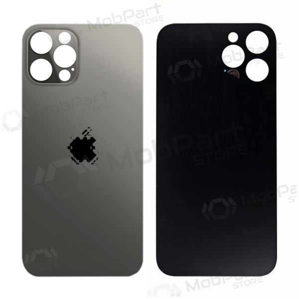 Apple iPhone 12 Pro aizmugurējais vāciņš (melns)