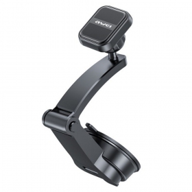 Tālruņa turētājs automobiļiem Awei X54 Magnetic (dashboard/windshield) melns