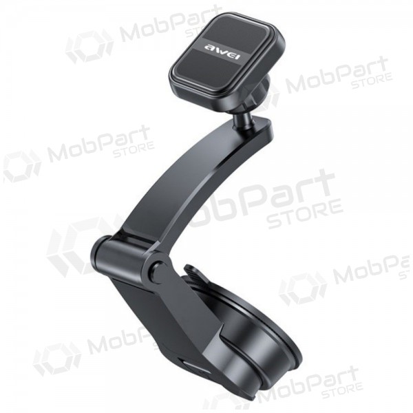 Tālruņa turētājs automobiļiem Awei X54 Magnetic (dashboard/windshield) melns