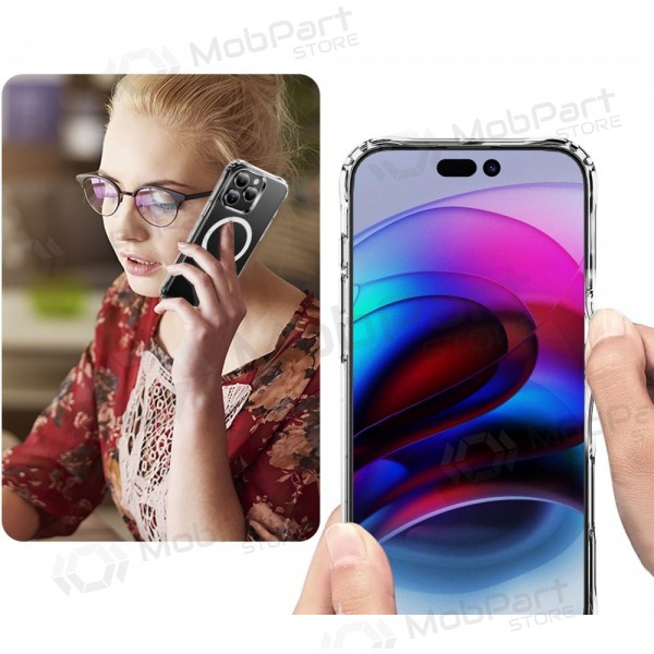 Apple iPhone 13 mini maciņš - Perfectionists Clear Mag Case (caurspīdīgs)