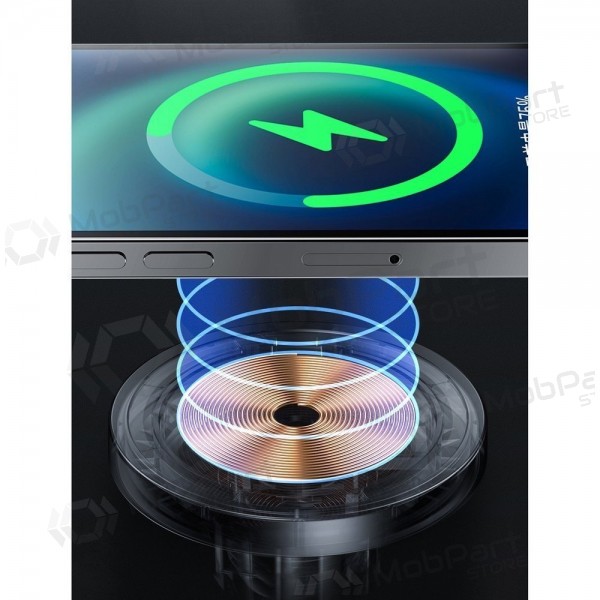 Lādētājs-laikiklis magnetinis automobilinis Joyroom JR-ZS240 MagSafe 15W melns