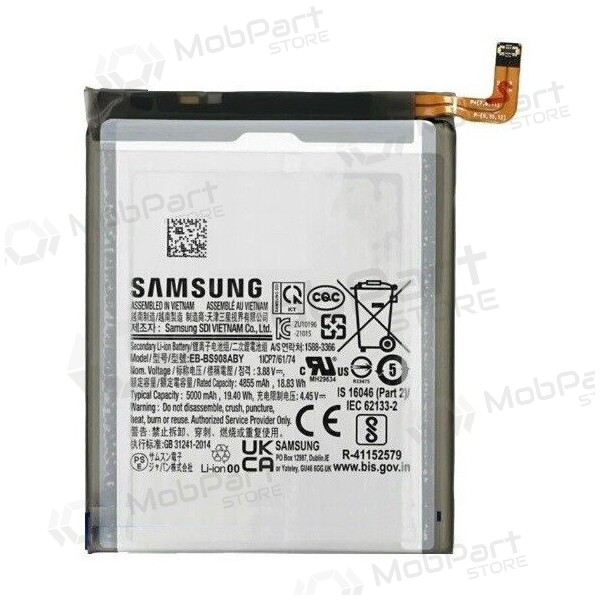 Samsung Galaxy S22 Ultra baterija, akumuliatorius (oriģināls) Samsung Galaxy S22 Ultra baterija, akumuliatorius (oriģināls)
