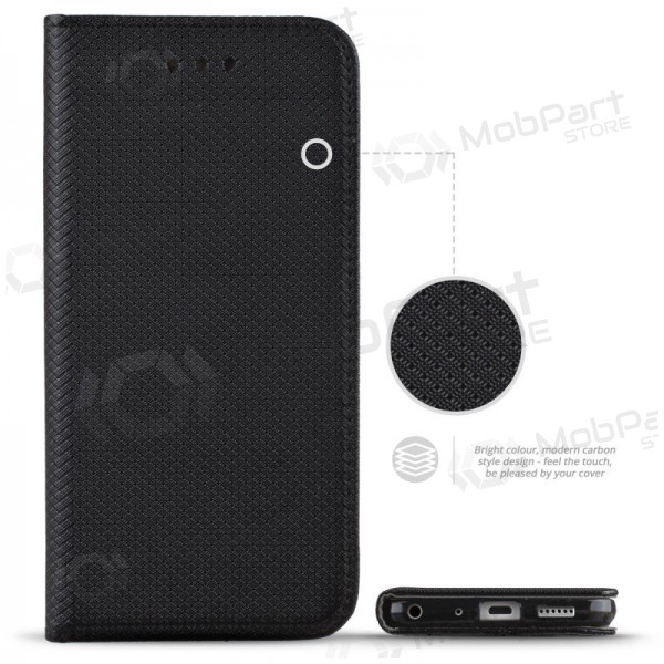Apple iPhone 13 mini maciņš - Smart Magnet (melns)