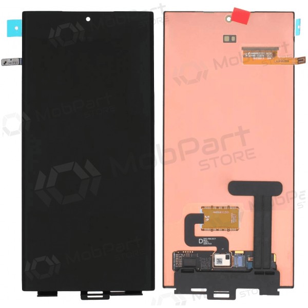 Ekranas Samsung S918 S23 Ultra 5G su lietimui jautriu stikliuku (NO FRAME) oriģināls (service pack)