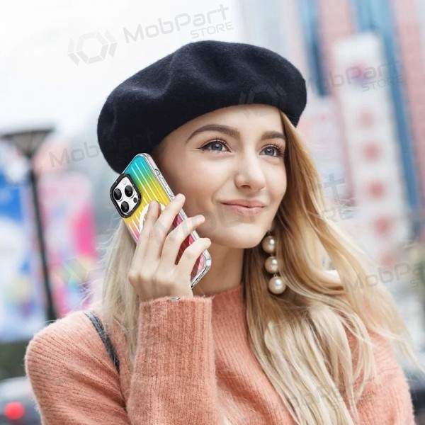 Apple iPhone 16 Pro maciņš - Dux Ducis Zest (Gradient Rainbow)