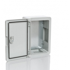 Plastikinė dėžė Plastim PP3010 (700x500x250, pelēka, IP65, IK08)